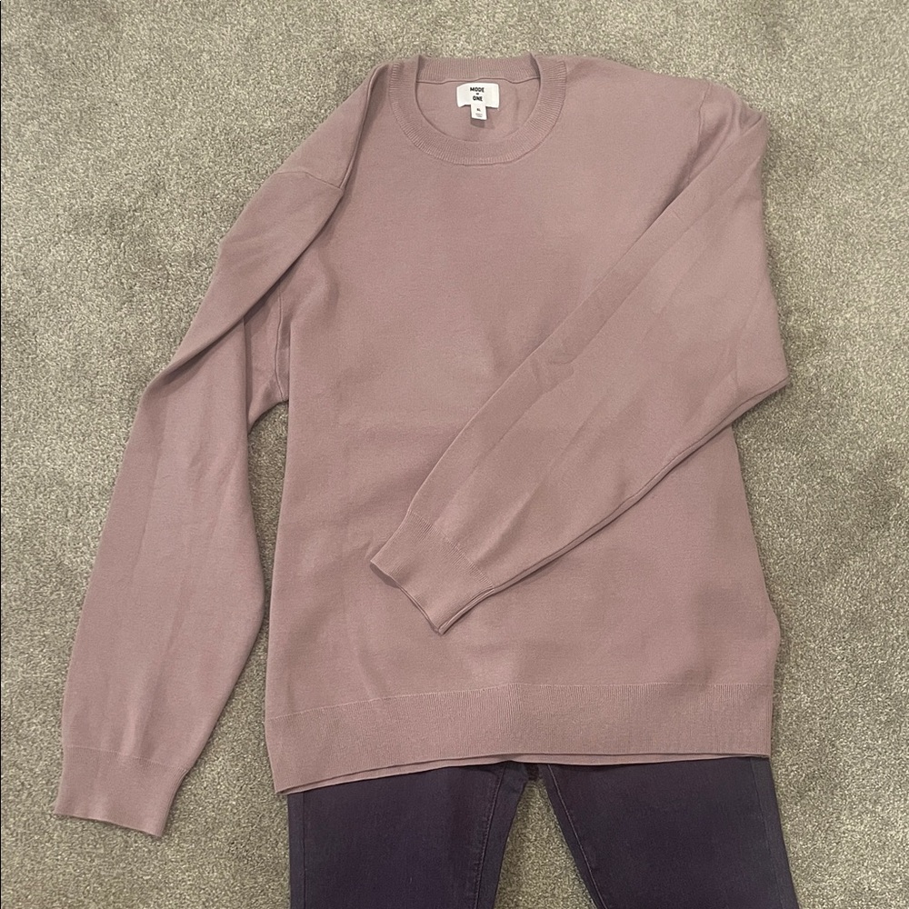 Women’s Lavender Crewneck Sweater